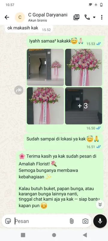 Pengiriman Karangan Bunga Pengarasan Bantarkawung