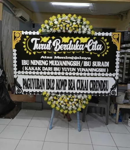 Papan Bunga Duka Pengarasan Bantarkawung